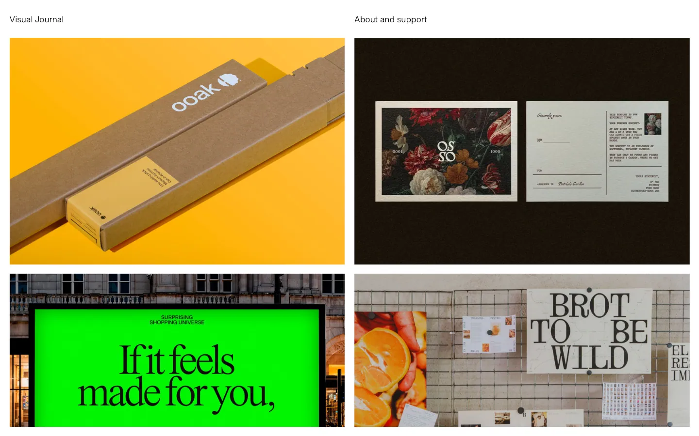 Visual Journal official website, captured 2026-07-28
